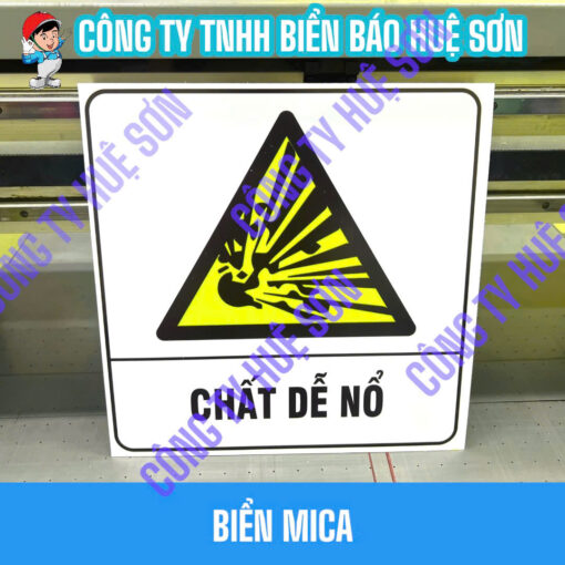Biển báo chất dễ nổ