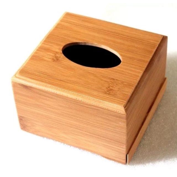 Hộp gỗ đựng giấy ăn