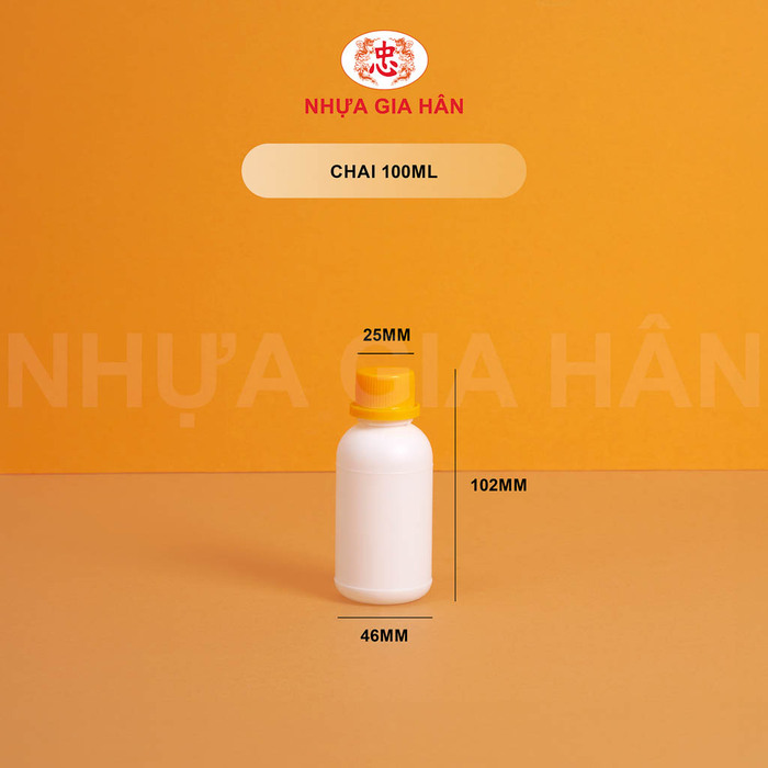 Chai nhựa 100ml