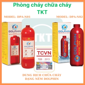 Bình Chữa Cháy Dolphin Dạng Ném Gốc Nước 680ml DPA